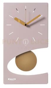 Orologio da parete di design moderno eclipse pendolo gelso