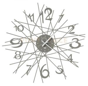Orologio di design da parete zig zag fango