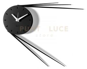 Orologio da parete di design traslo nero