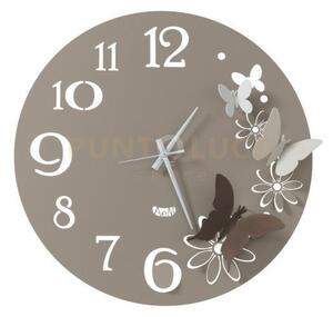 Orologio da parete particolare butterfly flowers piccolo sabbia e b