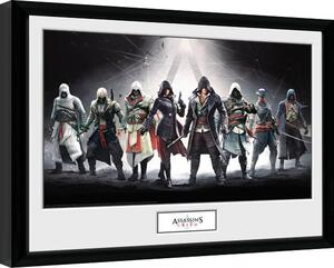 Quadro Assassins Creed - Characters, Poster Incorniciato