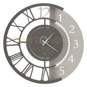 Orologio da parete particolare full metal jack piccolo avorio e fango