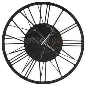 Orologio da parete di design big 140 nero