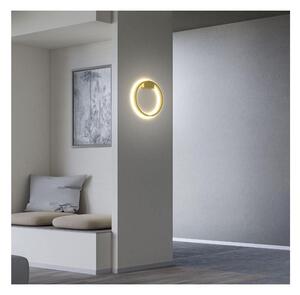 FEBE APPLIQUE ROTONDA D40 CM LED 24W LUCE INDIRETTA 3000K-4000K DIMMERABILE ALLUMINIO 3 COLORI MODERNA