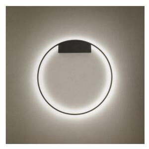 FEBE APPLIQUE ROTONDA D60 CM LED 37W LUCE INDIRETTA 3000K-4000K DIMMERABILE ALLUMINIO 3 COLORI MODERNA