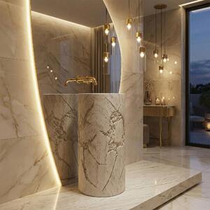 Lavabo monolitico REA Revello