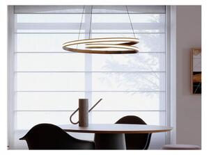 TORSION SOSPENSIONE MODERNA A LED IN 2 MISURE CCT 2700K-3000K-4000K DIMMERABILE ALLUMINIO 3 COLORI