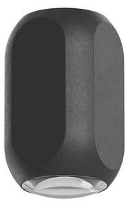 CRISP APPLIQUE IN ALLUMINIO 4 COLORI BI-EMISSIONE LED 7,5W LUCE 2700K E 3000K DIMMERABILE MODERNA