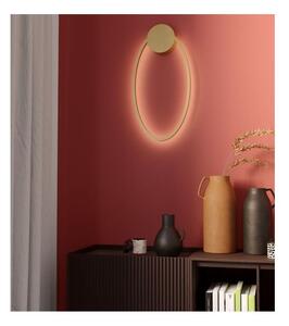 LEO APPLIQUE OVALE 2 MISURE LUCE LED INDIRETTA CCT 3000K-4000K DIMMERABILE ALLUMINIO 3 COLORI MODERNA