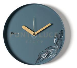 Orologio minimal alba petrolio