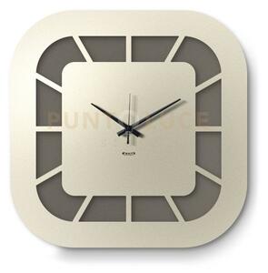 Orologio da parete minimal exo fango,avorio