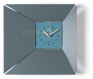 Orologio da parete minimal illusio petrolio/blu oltremare in ferro 