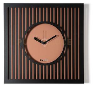 Orologio da parete elegante tiffany grande nero,mocha mousse