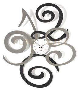 Orologio da parete moderno filomena fango e nero