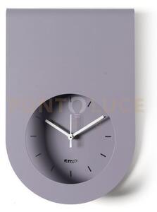 Orologio di design minimal lembo glicine