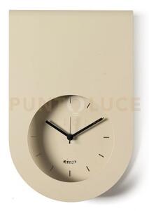 Orologio di design minimal lembo crema