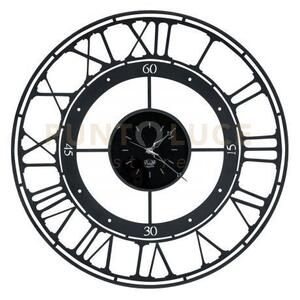 Orologio di design da parete koros 71 nero