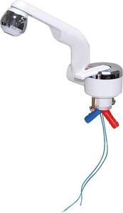 Barwig 20000-230 Miscelatore monocomando Attacco per tubo flessibile 10 mm Bianco, cromo