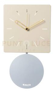 Orologio da parete di design grace pendolo crema