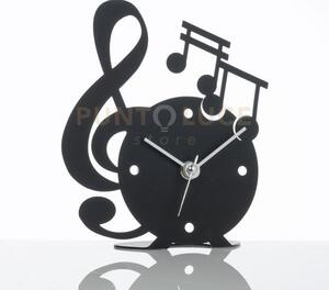 Orologio musica nero