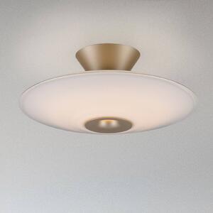 Paul Neuhaus Plafoniera a LED Elipsa, dimmerabile, Bianco / Opale, Soggiorno / Sala da pranzo, Vetro, Plafoniera LED