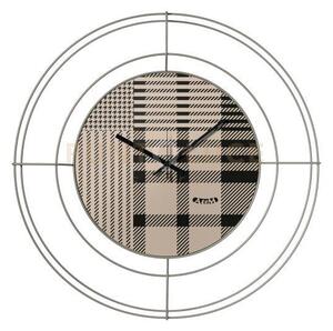 Orologio nudo piccolo tartan nero ,tartan in ferro diametro59cm