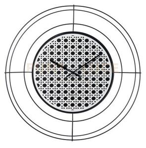 Orologio nudo piccolo vienna nero ,bianco in ferro diametro59cm