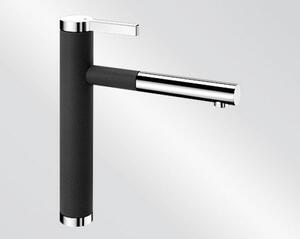 Blanco Linee S - Miscelatore per lavello con bocca estraibile, antracite/cromo 518438