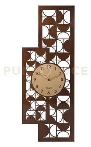 Orologio vogue caramello industrial ,oro laccato in ferro 34,5x90hcm