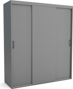 Tappeto FURNLUX A Grigio 160cm / Colore principale: Grigio / Dimensioni: 160 x 60 x 205 cm
