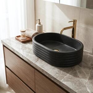 Lavabo da appoggio Rea Nicoletta Black