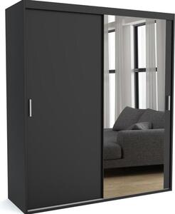 Tappeto FURNLUX C Nero 160cm / Colore principale: Nero / Dimensioni: 160 x 60 x 205 cm
