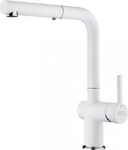 FRANKE ACTIVE L miscelatore con doccetta estraibile in GLACIER / Miscelatore da cucina / Miscelatore monocomando
