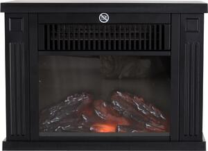 Fortuna Lai Camino elettrico da parete Camino elettrico Modello 5, fiamme realistiche, design moderno per il soggiorno