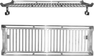 Griglia Schneider per barbecue verticale Gesundheitsgrill 66 in acciaio inossidabile
