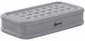 Materasso gonfiabile Outsunny per 1 persona, autogonfiabile, con pompa integrata