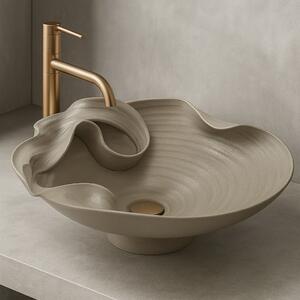 Lavabo da appoggio in ceramica REA HM-12 Handmade ART