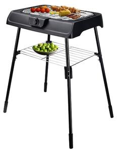 Lex MC4124 Griglia elettrica con supporto 2000 W, 2 in 1