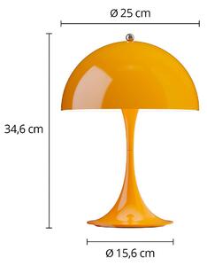 Louis Poulsen Lampada da tavolo a LED Panthella 250, dimmerabile, Giallo / Arancione, Soggiorno / Sala da pranzo, Plastica, Moderno, Lampada da tavolo LED
