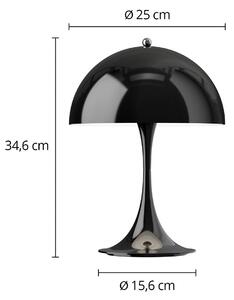 Louis Poulsen Lampada da tavolo a LED Panthella 250, dimmerabile, Nero, Soggiorno / Sala da pranzo, Plastica, Moderno, Lampada da tavolo LED
