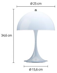 Louis Poulsen Lampada da tavolo a LED Panthella 250, dimmerabile, Blu, Soggiorno / Sala da pranzo, Plastica, Moderno, Lampada da tavolo LED