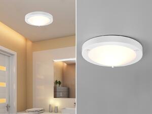 Plafoniera LED bianca Ø31,5 cm Lampade per bagno, WC ospiti e ingresso