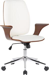 Elegante sedia da ufficio ergonomica - meccanismo reclinabile di alta qualità - Pelle finta o tessuto