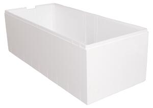 Supporto per vasca da bagno Calmwaters® 180 x 80 cm Modern Select, adatto per vasche rettangolari da 180 x 80 cm, supporto in polistirolo, isolante acustico e termico, piastrellabile direttamente, supporto per vasca da bagno bianco, 03AX3361
