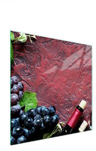 Piatto Di Protezione In Vetro Per Il Cuore 50X52 Vino