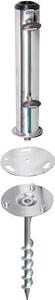 Ancoraggio a terra Doppler Greenfield-Fix per palo di ombrellone Ø25-52 mm
