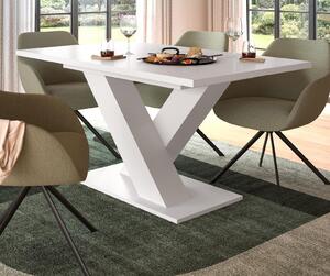 Tavolo da pranzo "Home-X" bianco, tavolo da pranzo allungabile 150 - 190 cm, fino a 8 persone