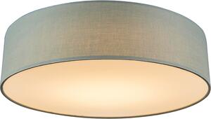 Lampada da soffitto verde da 40 cm con LED Drum LED