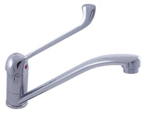 Miscelatore per lavello con leva medica, Colore: cromo, Dimensioni: 3/8'' (SA605.0)
