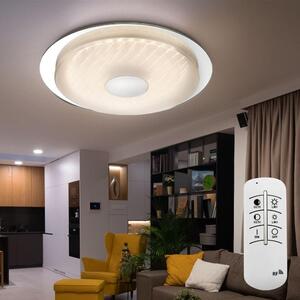 Plafoniera a LED, con telecomando, effetto 3D, diametro 45 cm